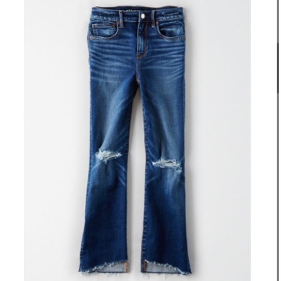 American Eagle Outfitters Denim - NWT high waisted crop flare jean 👖